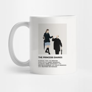 The Princess Diaries Minimalist Poster Mug